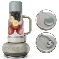 Ninja BlendBoss personlig blender med reisebeger Stone