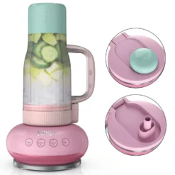 Ninja BlendBoss personlig blender med reisebeger Pink Peppercorn