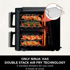 Ninja Stacked Dual Zone airfryer 7,6 L