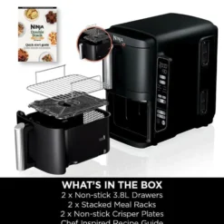 Ninja Stacked Dual Zone airfryer 7,6 L