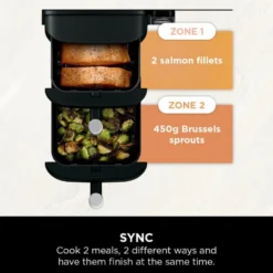Ninja Stacked Dual Zone airfryer 7,6 L