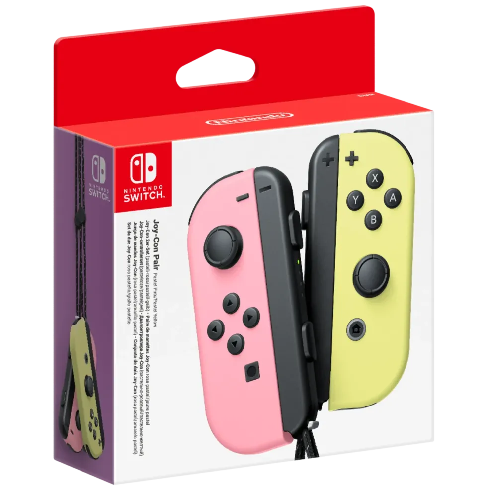 Nintendo Joy-Con Pair Håndkontroller Rosa/Gul