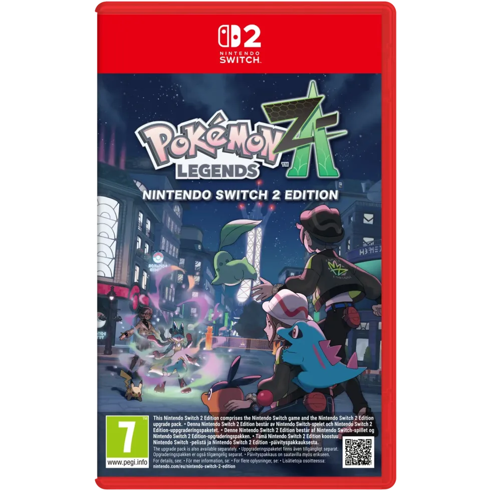 Nintendo Switch 2 Spillkonsoll 7,9" med Pokémon Legends: Z-A Bundle