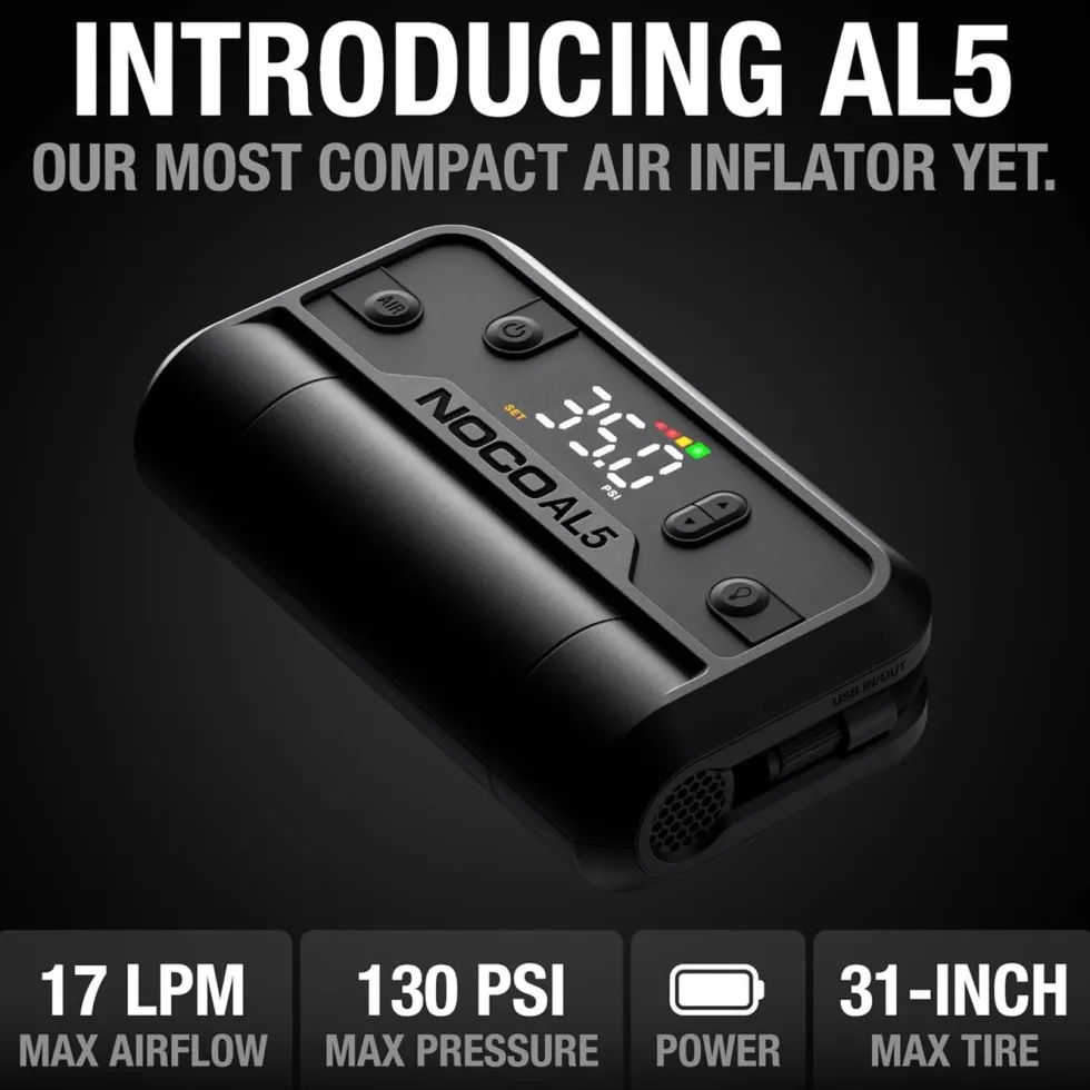 Noco Air AL5 portabel luftkompressor med powerbank