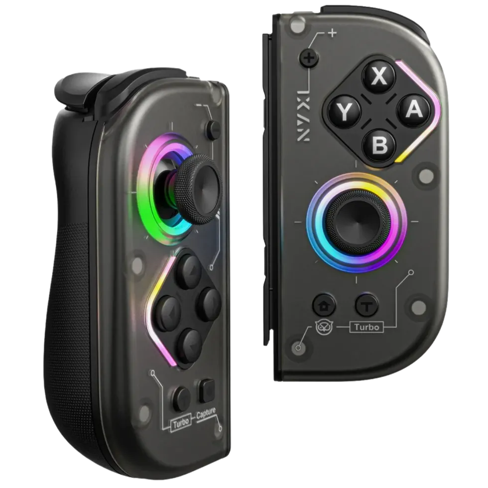 NYXI Hyperion 2 Joy-Con til Nintendo Switch Svart