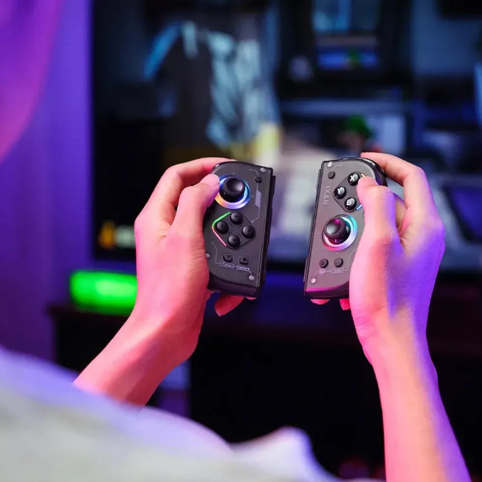 NYXI Hyperion 2 Joy-Con til Nintendo Switch Svart
