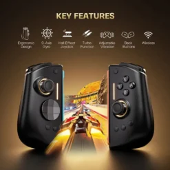 NYXI Hyperion 3 trådløs JoyPad for Nintendo Switch 2 Svart