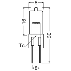 Osram Halostar Oven ovnspære G4 10 W 2-pk.