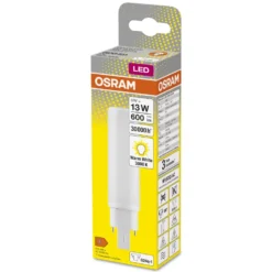 Osram LED-kompaktlysrør G24Q 600 lm