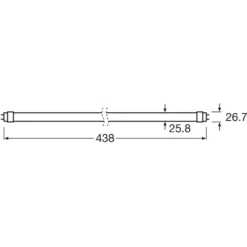 Osram LED-lysrør T8 (G13) 585 lm