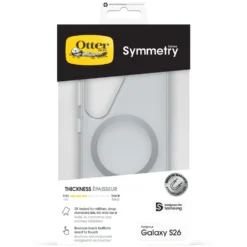 Otterbox Symmetry Series Clear med magneter til Galaxy S26 Clear