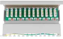 Patchpanel 12 porter Cat. 6
