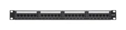 19"-patchpanel UTP Cat. 6, 24 porter