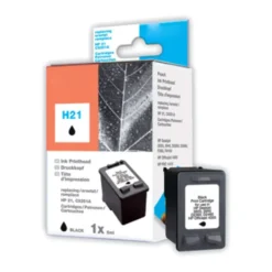 Peach Blekkpatron tilsvarer HP 21XL - Svart