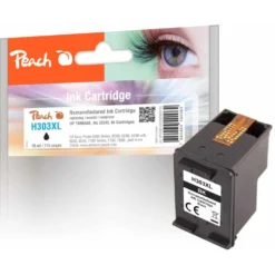 Peach Blekkpatron tilsvarer HP 303XL - Svart