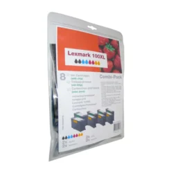 Peach Lexmark 100XL Blekkpatron 8-pk.