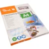 Peach Tynne lamineringslommer A4 100-pakk