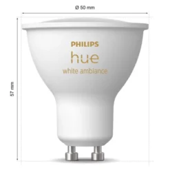 Philips Hue Ambience Smart LED-lampe GU10 400 lm 2-pk