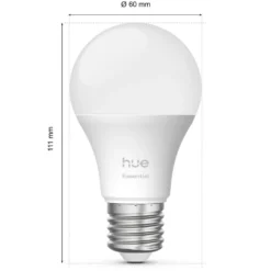 Philips Hue Essential Smart LED-pære E27 806 lm 1-pk.