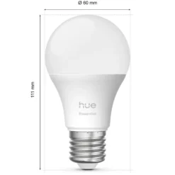 Philips Hue Essential Smart LED-pære E27 806 lm 1-pk.