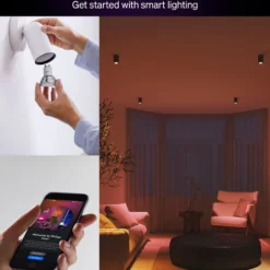 Philips Hue Essential Smart LED-pære GU10 345 lm 3-pk.