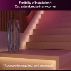 Philips Hue Flux LED‑list – Smart RGBW‑innendørsbelysning 3 m