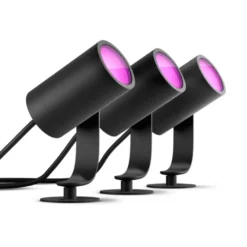 Philips Hue Lily Spotlight for utendørsbruk 3-pk.