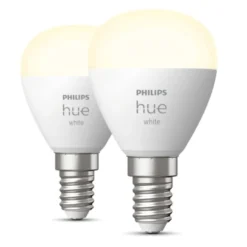 Philips Hue Luster Smart LED-pære E14 470 lm 2-pk.