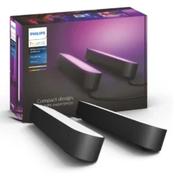 Philips Hue Play light bar – smart lyslist, 2‑pakning Svart