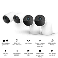 Philips Hue Secure Battery Cam Hvit