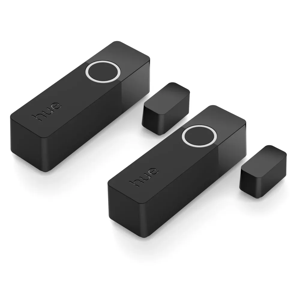 Philips Hue Secure Kontaktsensor - Svart 2-pk.
