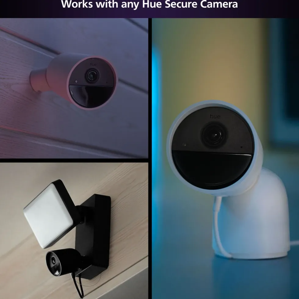 Philips Hue Secure Kontaktsensor - Svart 2-pk.