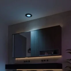 Philips Hue Slank innfelt belysning Ø90 mm Svart
