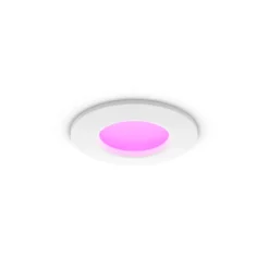 Philips Hue Slim innfelt spotlight 90 mm 1-pk. Hvit
