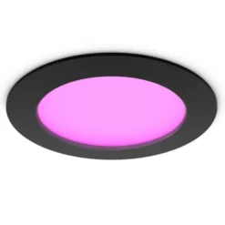 Philips Hue Slim innfelt spotlight 170 mm 1-pk. Svart