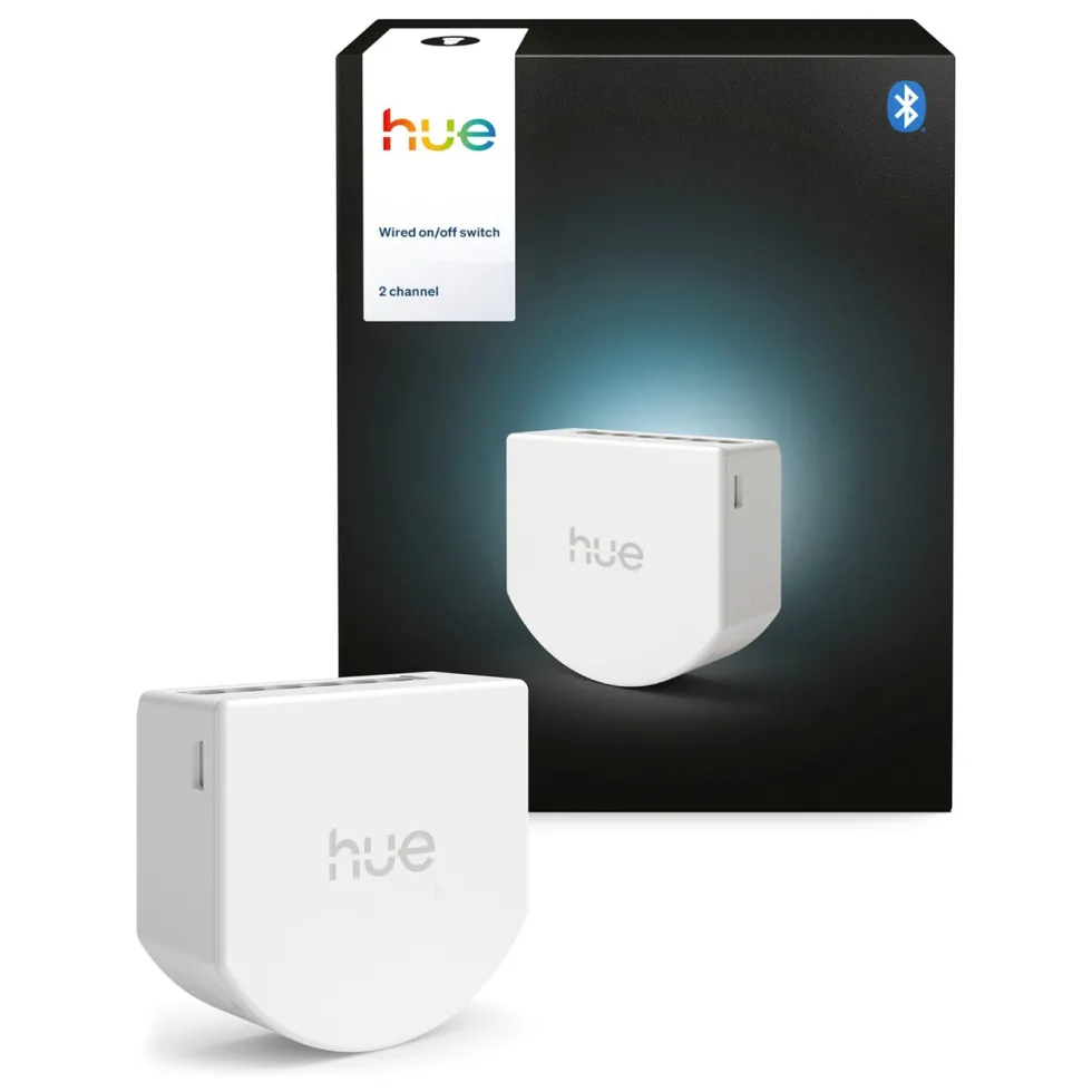 Philips Hue Smart innbyggingsrelé 2 kanaler