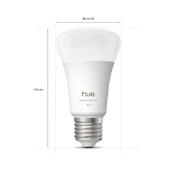 Philips Hue Startpakke Pro: 3x White & Color E27 + Dimmer + Bridge Pro