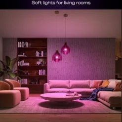 Philips Hue Startpakke Pro: 3x White & Color E27 + Dimmer + Bridge Pro