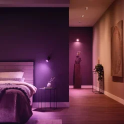 Philips Hue Startpakke: 3x White & Color GU10 + Dimmer + Bridge