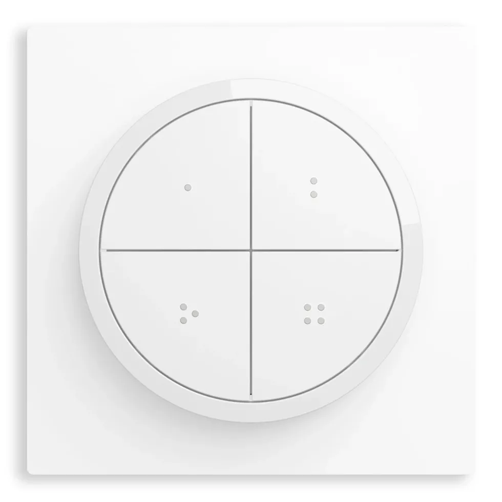Philips Hue Tap Dial Switch Fjernkontroll Hvit