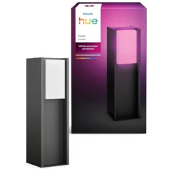 Philips Hue Turaco piedestallampe for utendørs bruk Antrasitt