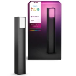 Philips Hue Turaco stolpelampe White and Color Ambiance Antrasitt