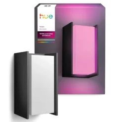 Philips Hue Turaco vegglampe for utendørs bruk Antrasitt