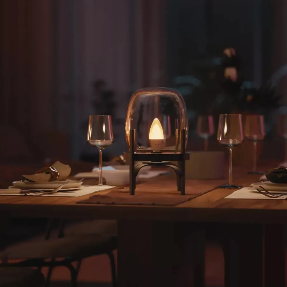 Philips Hue White Ambiance kronlyslampe E14 1-pk.