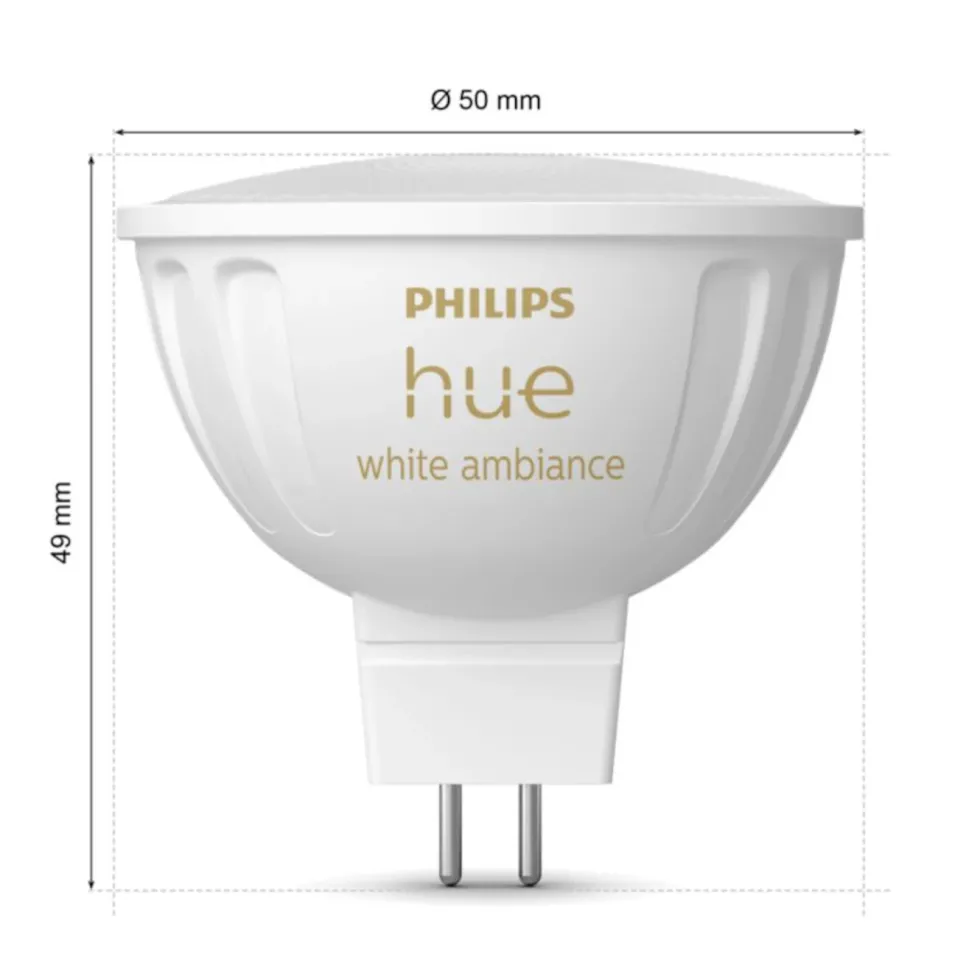 Philips Hue White Ambiance MR16 400 lm