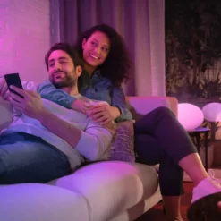 Philips Hue White and Color Ambiance Smart LED-pære GU10 400 lm 2-pk