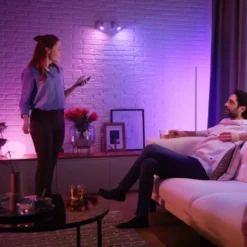 Philips Hue White and Color Ambiance Smart LED-pære GU10 400 lm 1-pk