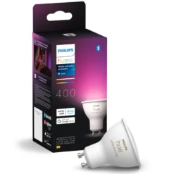 Philips Hue White and Color Ambiance Smart LED-pære GU10 400 lm 1-pk