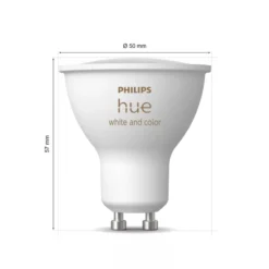 Philips Hue White & Color Ambiance GU10 – Startpakke med Bridge Pro