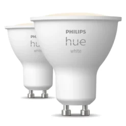 Philips Hue White Smart LED-pære GU10 400 lm 2-pack